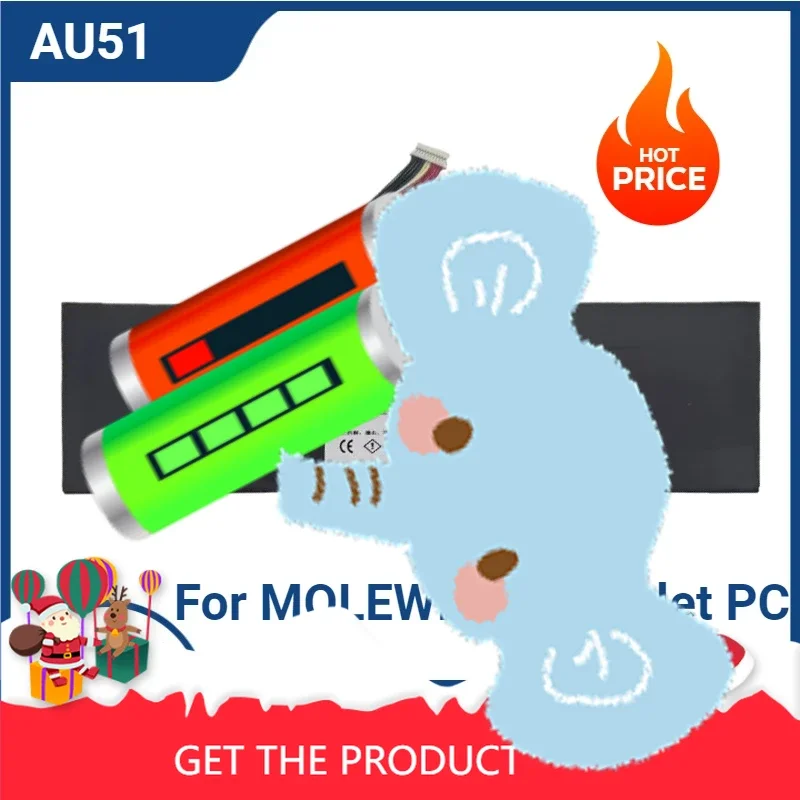 high-quality Battery AU51 11.55V 5000mAh Battery for MOLEWHALE Tablet PC Li Polymer Rechargeable
high-quality Battery AU51 11.55V 5000mAh Battery for MOLEWHALE Tablet PC Li Polymer Rechargeable
