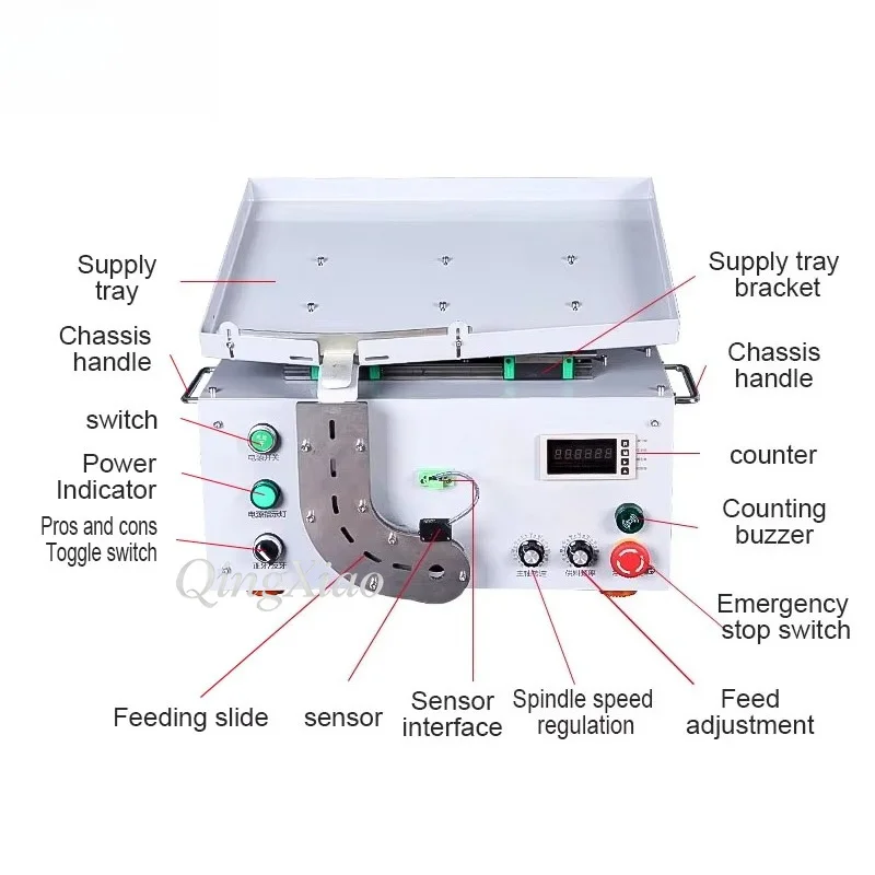 Intelligent Automatic Nut Fastening Machine for Electronic Hardware Quick Fixing Screw Locking Assembly Task Machine
Intelligent Automatic Nut Fastening Machine for Electronic Hardware Quick Fixing Screw Locking Assembly Task Machine