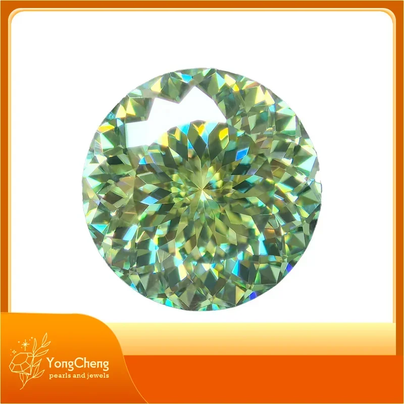 Moissanite Stone 100 Faceted Cut Natural Blue Green Color DIY Charms Ring Necklace Earrings Main Materials With GRA Certificate
Moissanite Stone 100 Faceted Cut Natural Blue Green Color DIY Charms Ring Necklace Earrings Main Materials With GRA Certificate