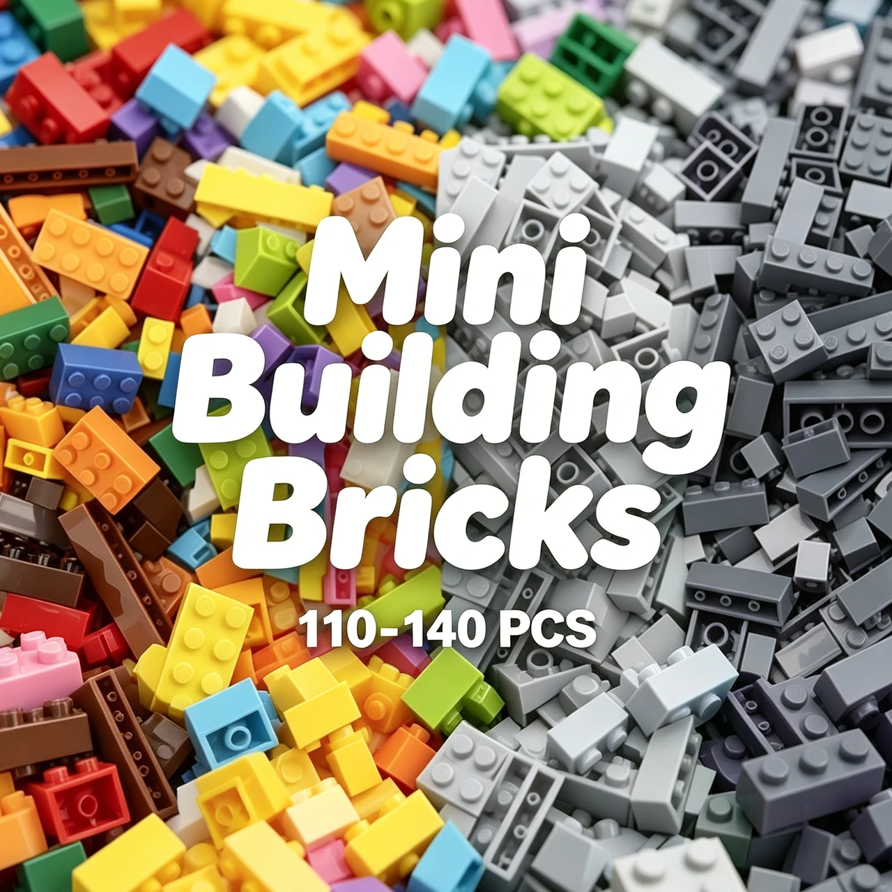 Bulk Mini Building Bricks Assorted Color Assembly Blocks DIY Craft Construction Toy for Hobby Collection Handmade Scene Building
Bulk Mini Building Bricks Assorted Color Assembly Blocks DIY Craft Construction Toy for Hobby Collection Handmade Scene Building