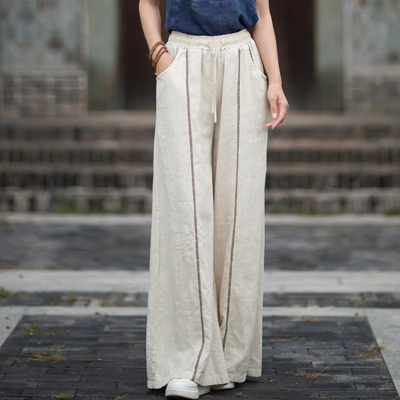 Винтажные хлопковые льняные брюки-карго с высокой талией для женщин, свободные мешковатые широкие брюки, одежда больших размеров для йоги
Винтажные хлопковые льняные брюки-карго с высокой талией для женщин, свободные мешковатые широкие брюки, одежда больших размеров для йоги