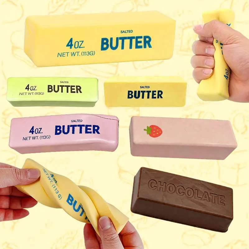 Hot Butter Chocolate Block Squishy Toy Soft Slow Rising Squeeze Fidget Toy Stress Relief Silicone Anti Pressure Anxiety Toy Gift
Hot Butter Chocolate Block Squishy Toy Soft Slow Rising Squeeze Fidget Toy Stress Relief Silicone Anti Pressure Anxiety Toy Gift
