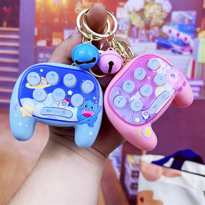 Creative Handheld Mini Handle Gopher Game Machine Keychain Fun Little Toys Cartoon Monster Toys Backpack Decoration Pendant Gift
Creative Handheld Mini Handle Gopher Game Machine Keychain Fun Little Toys Cartoon Monster Toys Backpack Decoration Pendant Gift