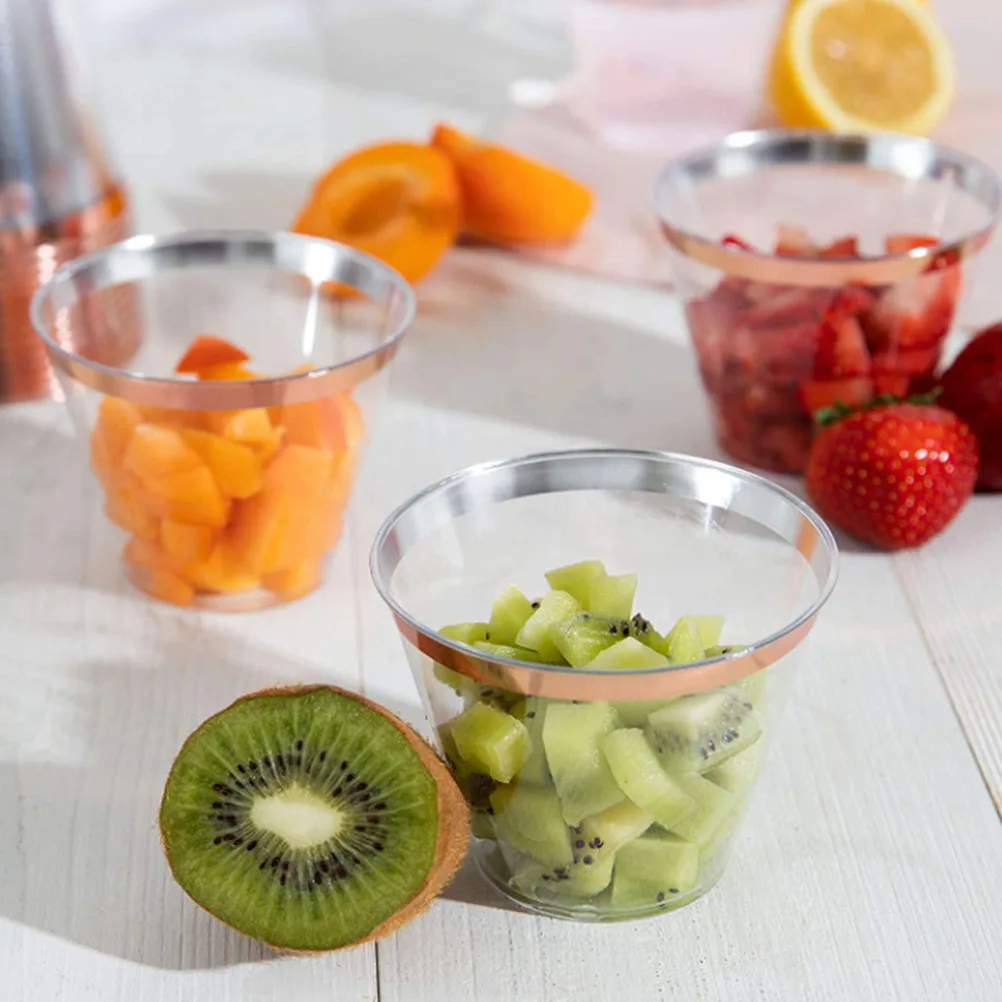 25pcs Disposable Plastic Cups Smooth Touch Lovely Shape Multi Function Dessert Ice Beverage Juices
25pcs Disposable Plastic Cups Smooth Touch Lovely Shape Multi Function Dessert Ice Beverage Juices