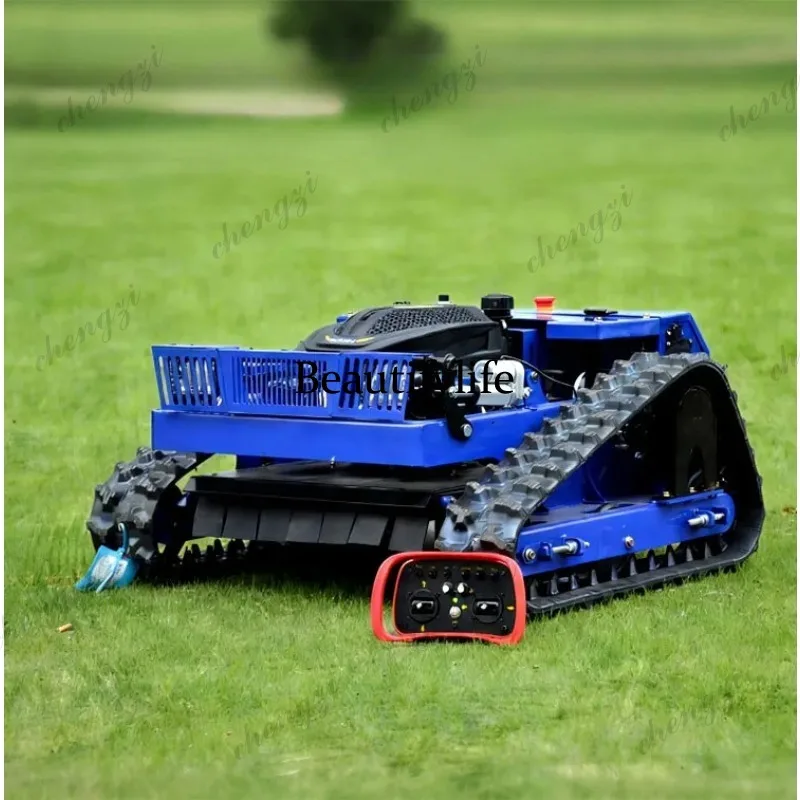 Asmt Customized Remote-Controlled Lawn Mower, 550mm Track Lawn Mover, Wireless Remote Control Mower,60°climbing Grass Cutter
Asmt Customized Remote-Controlled Lawn Mower, 550mm Track Lawn Mover, Wireless Remote Control Mower,60°climbing Grass Cutter
