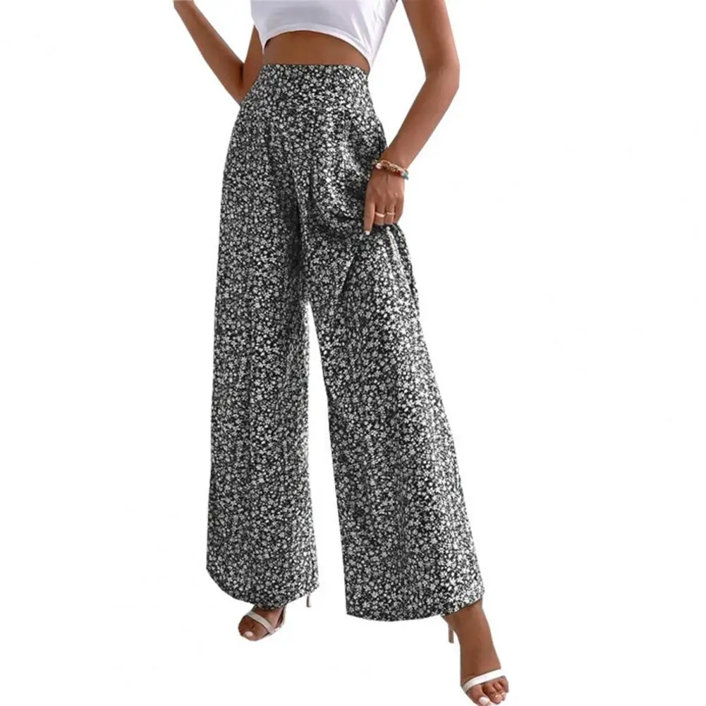 Floral Pants Floral Print Wide Leg Pants for Women Elastic High Waist Trousers with Loose Fit Stylish Wear Option Floral Print
Floral Pants Floral Print Wide Leg Pants for Women Elastic High Waist Trousers with Loose Fit Stylish Wear Option Floral Print