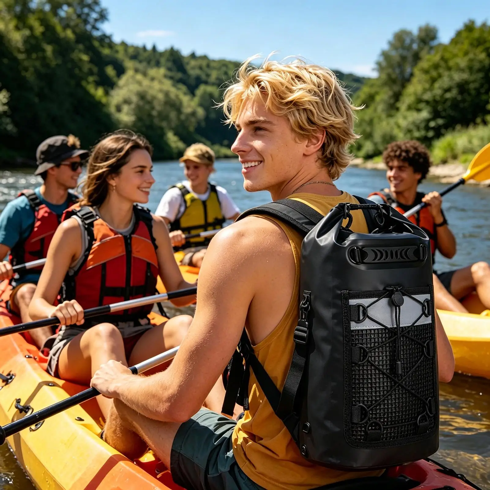 Waterproof Gym Bag Mesh Sports Gear Carrying Backpack Swimming Equipment Bag For Travel Camping Gym Beach Rafting Boating
Waterproof Gym Bag Mesh Sports Gear Carrying Backpack Swimming Equipment Bag For Travel Camping Gym Beach Rafting Boating