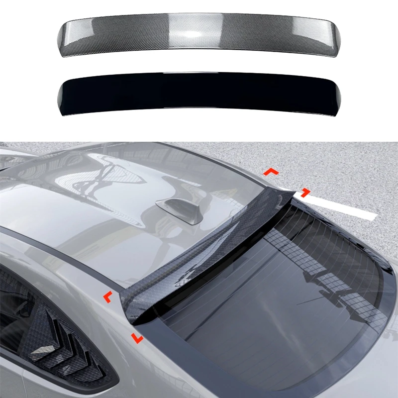 For Toyota GR86 Subaru BRZ 2022-2025 Coupe 2-Door Carbon Fiber Look/Gloss Black Tail Upper Splitter Lip Rear Roof Spoiler Wing
For Toyota GR86 Subaru BRZ 2022-2025 Coupe 2-Door Carbon Fiber Look/Gloss Black Tail Upper Splitter Lip Rear Roof Spoiler Wing