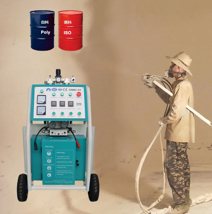 CNMC E3 Pneumatic Polyurethane Spray Foam Machine
CNMC E3 Pneumatic Polyurethane Spray Foam Machine