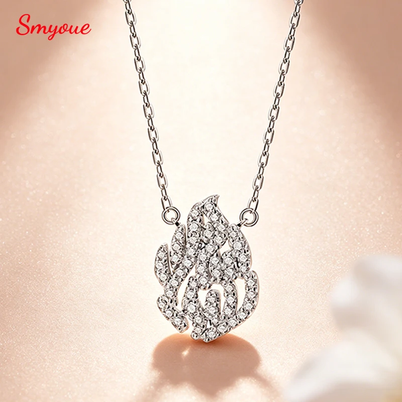 Smyoue Original 100% Full Moissanite Pendant Necklace for Women Bride Luxury Quality Jewelry 925 Sterling Silver Chain Wholesale
Smyoue Original 100% Full Moissanite Pendant Necklace for Women Bride Luxury Quality Jewelry 925 Sterling Silver Chain Wholesale