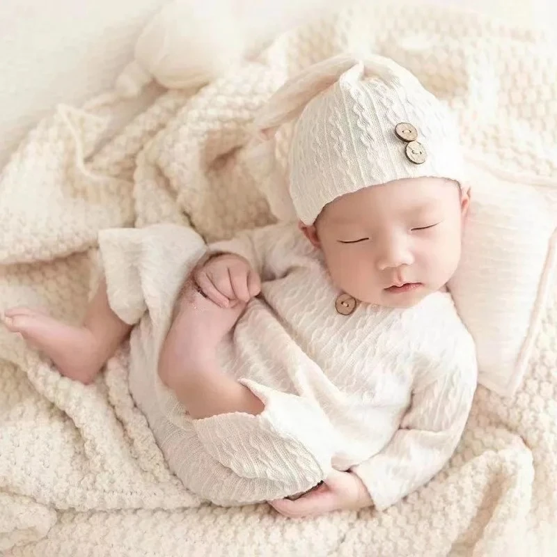 Модный реквизит для фотосъемки новорожденных, хлопковый детский комбинезон из 3 предметов, комплект одежды, реквизит для фотосессии, укладка младенцев, незаменимый
Модный реквизит для фотосъемки новорожденных, хлопковый детский комбинезон из 3 предметов, комплект одежды, реквизит для фотосессии, укладка младенцев, незаменимый