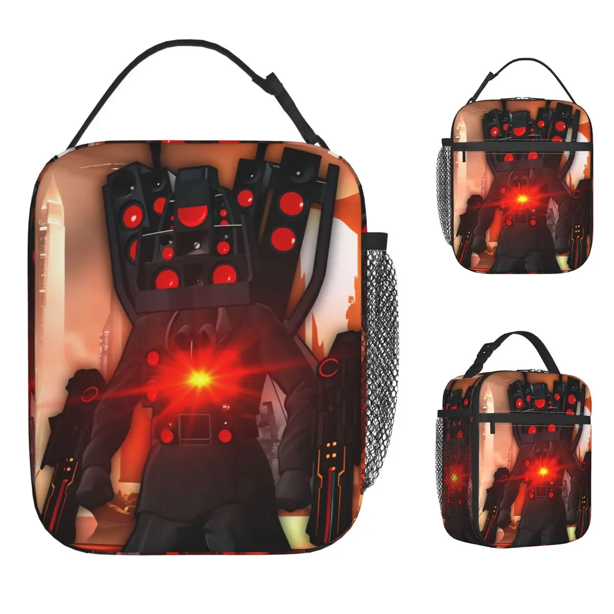 Dark Titan Speakerman Skibidi Туалетная сумка для обеда Веселая коробка для завтрака Офисная портативная сумка для еды для мужчин Оксфордская дизайнерская сумка-холодильник
Dark Titan Speakerman Skibidi Туалетная сумка для обеда Веселая коробка для завтрака Офисная портативная сумка для еды для мужчин Оксфордская дизайнерская сумка-холодильник