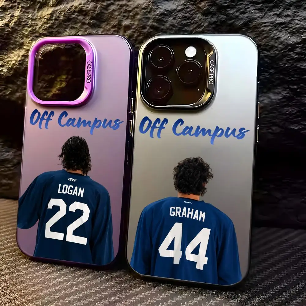 TV O-off Campus Phone Case For iPhone 17 16 15 14 13 12 11 Pro Max Designer Matte Laser Aurora Funda Phone Case
TV O-off Campus Phone Case For iPhone 17 16 15 14 13 12 11 Pro Max Designer Matte Laser Aurora Funda Phone Case