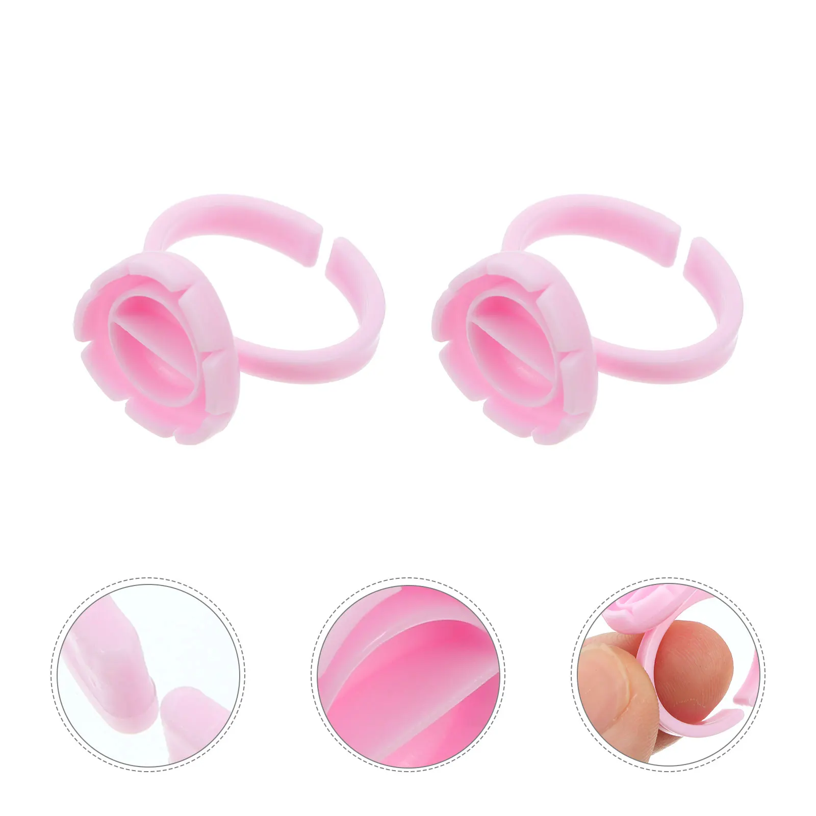 100 Pcs Tattooed Ring Lash Glue Holder Tattooing Cups Pigment for Eyelash Extensions Container
100 Pcs Tattooed Ring Lash Glue Holder Tattooing Cups Pigment for Eyelash Extensions Container