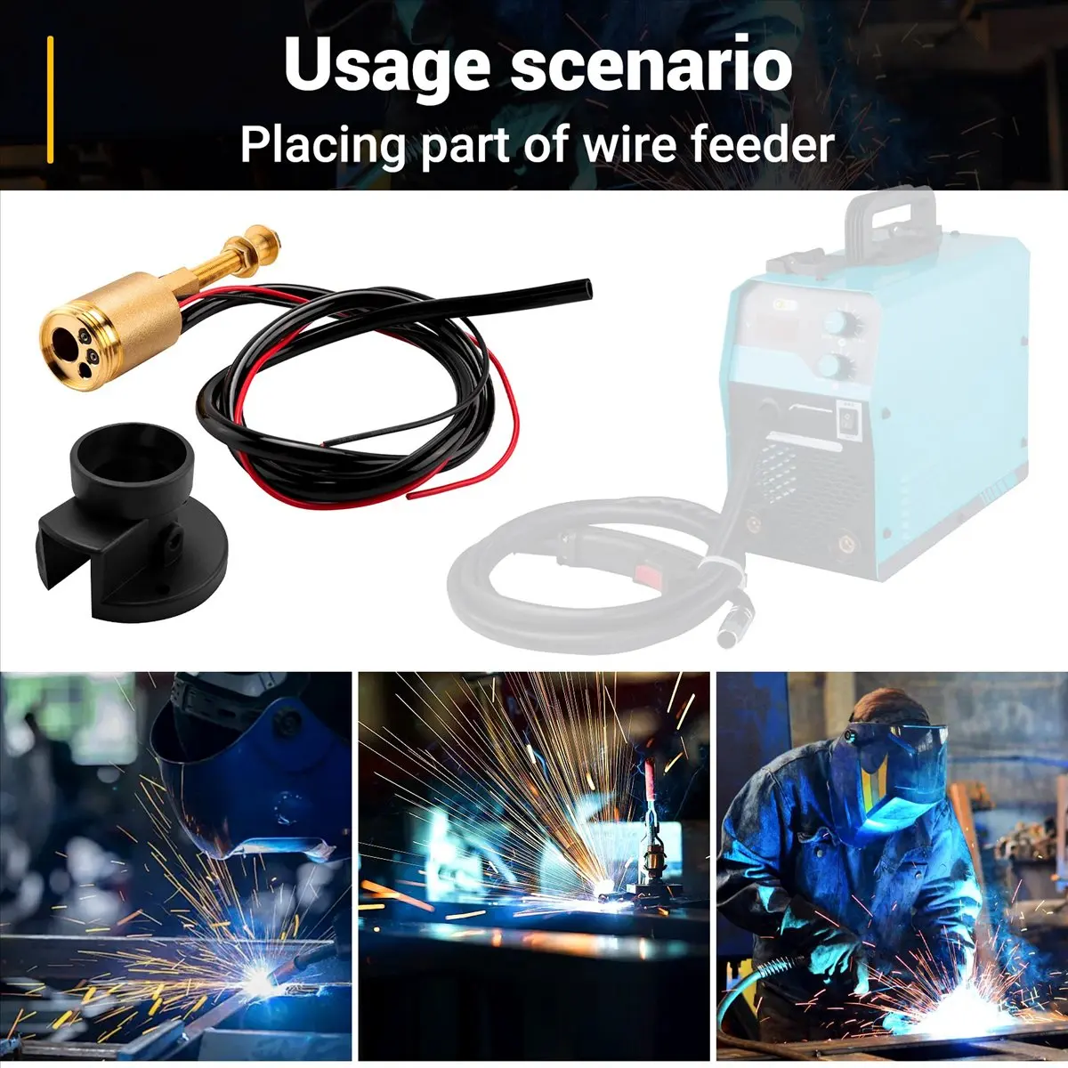 A64K Central Connector Conversion Set MIG/MAG Welder Euro Connector Central Adaptor
A64K Central Connector Conversion Set MIG/MAG Welder Euro Connector Central Adaptor