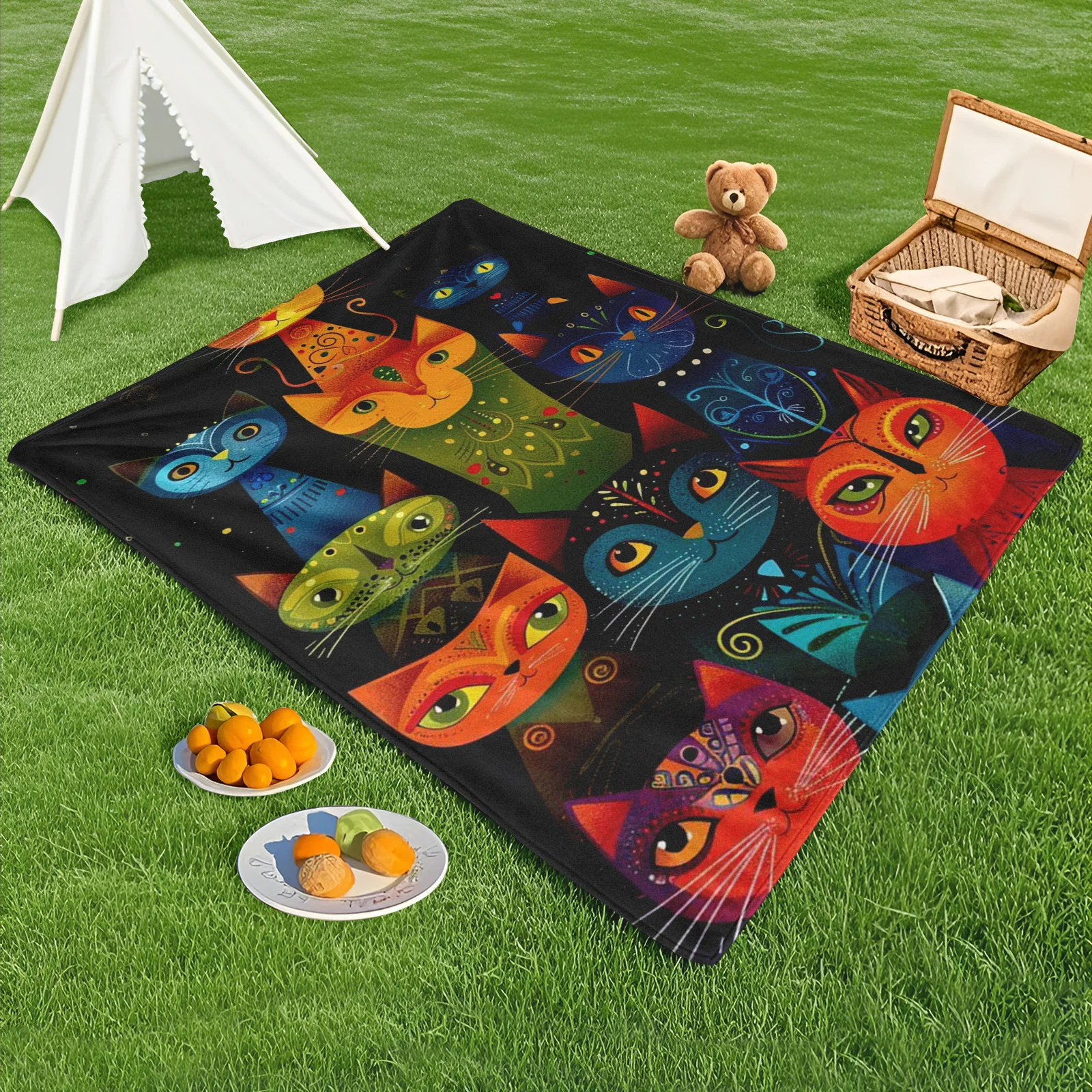 Black Cat With Line Art And Intricate Patterns Outdoor Blanket For Sleek And Modern Outdoor Design And Comfortable Use
Black Cat With Line Art And Intricate Patterns Outdoor Blanket For Sleek And Modern Outdoor Design And Comfortable Use