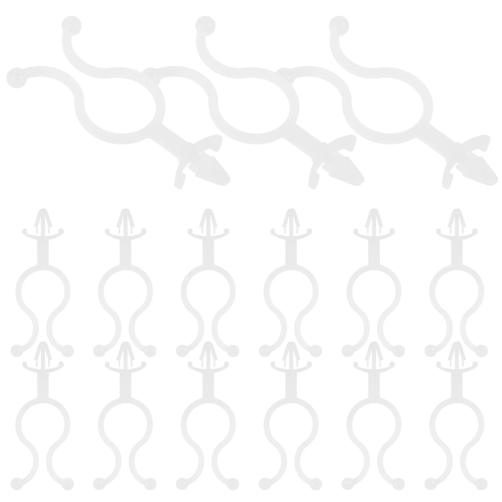 100 Pcs Cable Clamp Nylon Wall Clip Clamps Small Cord Fasteners Practical Cord Clips Cable Wire Clips Automotive Wire Clamp
100 Pcs Cable Clamp Nylon Wall Clip Clamps Small Cord Fasteners Practical Cord Clips Cable Wire Clips Automotive Wire Clamp