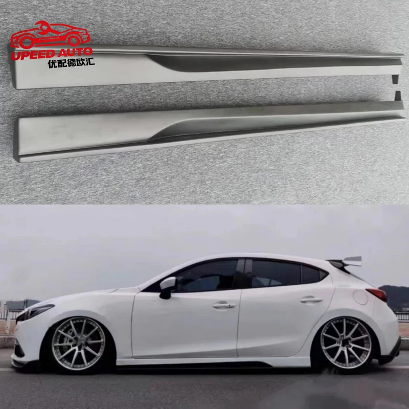 Unpainted Side Skirts for Mazda3 Axela 2014-2019 Modified New Style Carbon Fiber Pattern Car Side Lower Shovel
Unpainted Side Skirts for Mazda3 Axela 2014-2019 Modified New Style Carbon Fiber Pattern Car Side Lower Shovel