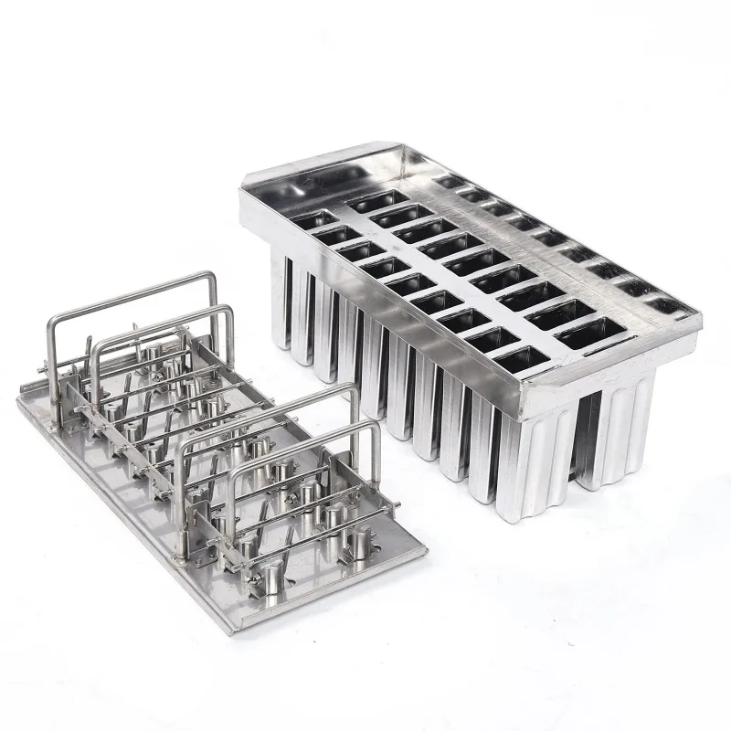 Large Capacity Ice Pop Mold for 20 Ice Cream, Food-Grade Stainless Steel, Space-Saving Design, Easy to Clean, Perfect for
Large Capacity Ice Pop Mold for 20 Ice Cream, Food-Grade Stainless Steel, Space-Saving Design, Easy to Clean, Perfect for