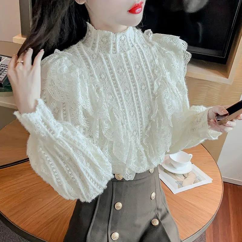 Classic Straight Shirts Women Spring Autumn Half High Neck Pullovers Long Sleeve Blouse Fashion Office Lady Shirt Top T301
Classic Straight Shirts Women Spring Autumn Half High Neck Pullovers Long Sleeve Blouse Fashion Office Lady Shirt Top T301