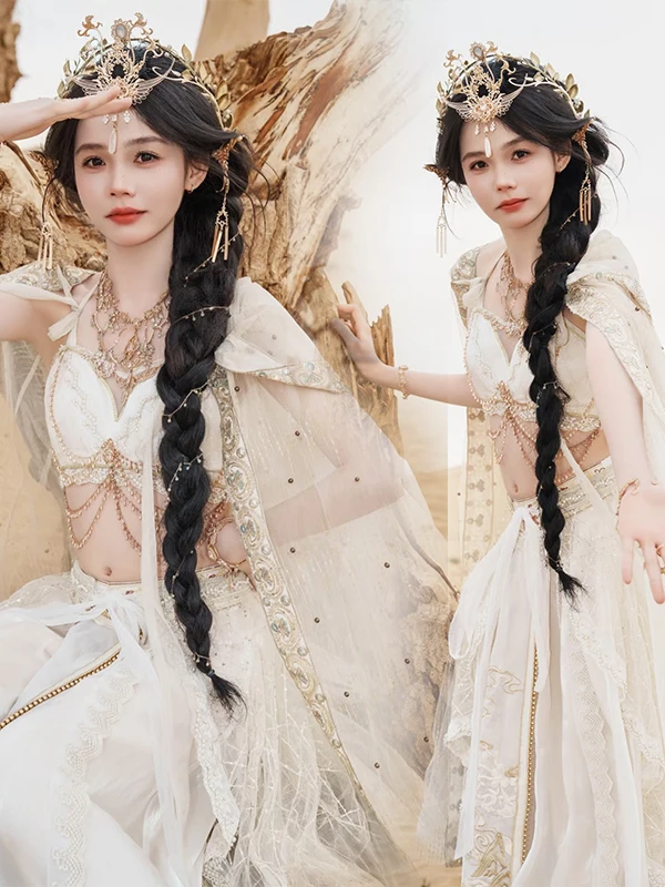 Exotic Ethnic Style Photography Costume Fairy Dream Forest System Western Double Version National Style Art Photo C...
Exotic Ethnic Style Photography Costume Fairy Dream Forest System Western Double Version National Style Art Photo C...