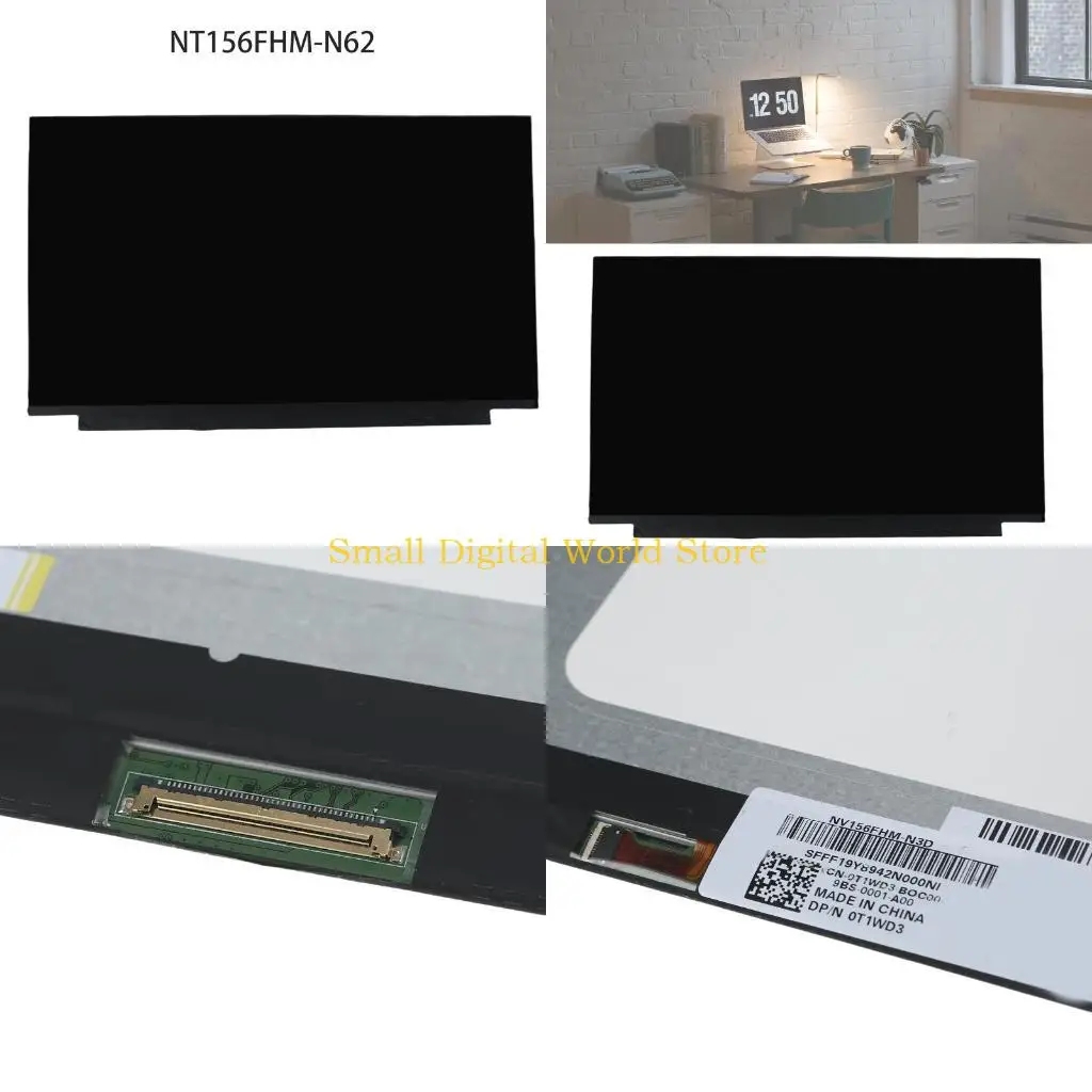 77UB LCD Screen 15.6 1080P EDP Panel B156HTN06.1 Fit For NT156FHM-N61 NT156FHM-N62
77UB LCD Screen 15.6 1080P EDP Panel B156HTN06.1 Fit For NT156FHM-N61 NT156FHM-N62