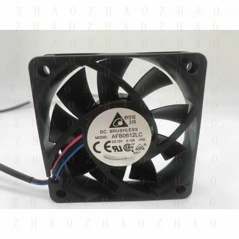 L+ 1pcs for Delta FAN AFB0612LC MODEL -F00 BRUSHLESS DC 12V 0.12A 6CM 3WIRE
L+ 1pcs for Delta FAN AFB0612LC MODEL -F00 BRUSHLESS DC 12V 0.12A 6CM 3WIRE