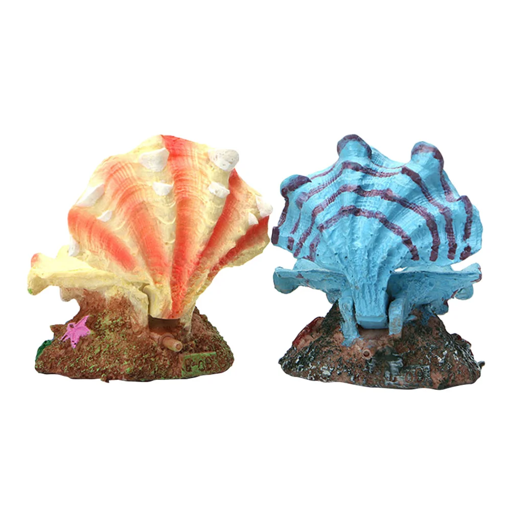 2Pcs Resin Sea Shell Bubble Stone Automatic Open Close Air Bubble Aquarium Tank Decoration Aquarium Bubbling Decor 
2Pcs Resin Sea Shell Bubble Stone Automatic Open Close Air Bubble Aquarium Tank Decoration Aquarium Bubbling Decor