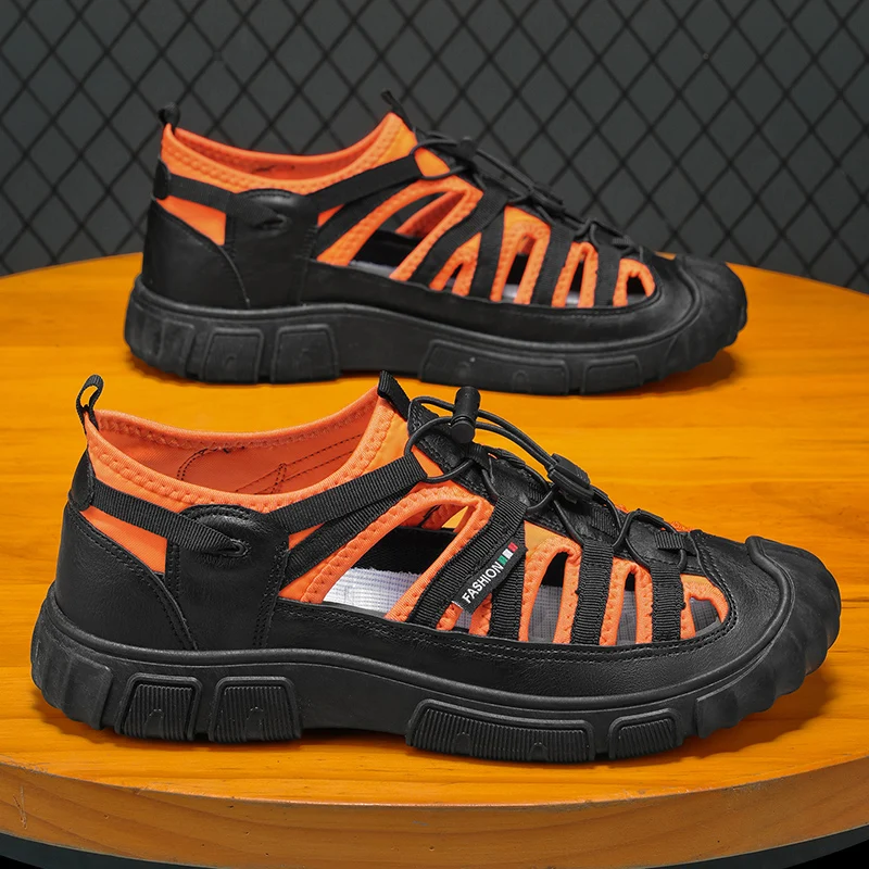 Outdoor Casual Sandals Men's Summer Breathable Non-Slip Closed-Toe Water Shoes
Outdoor Casual Sandals Men's Summer Breathable Non-Slip Closed-Toe Water Shoes