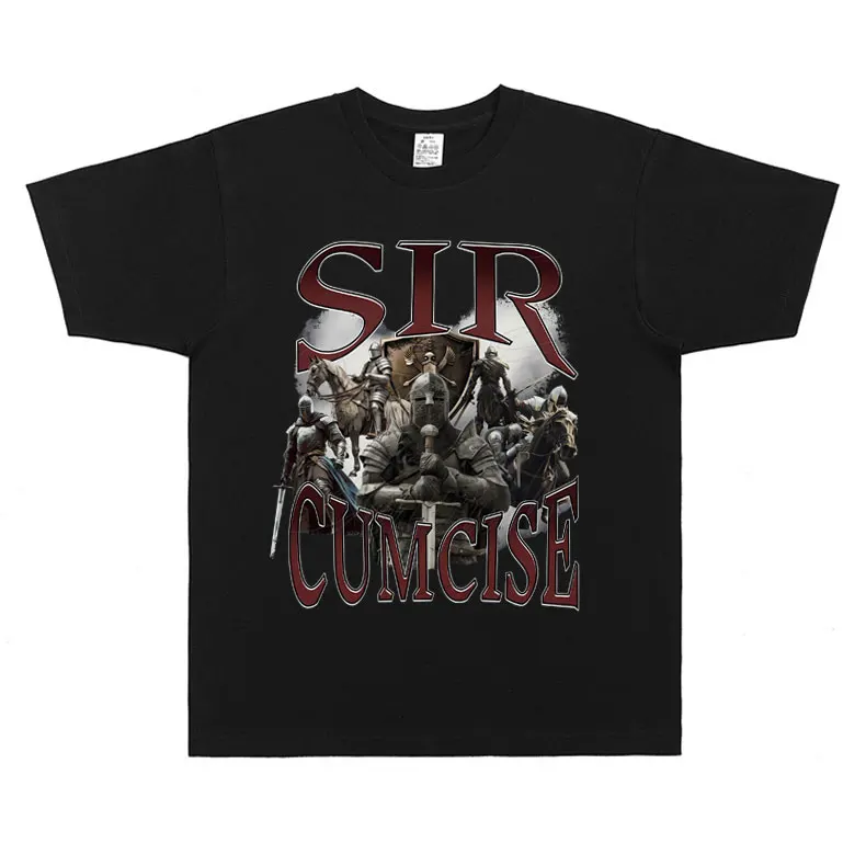 Sir Cumcise Graphic T Shirt Men Women Fashion Vintage Oversized Tshirt Men's Casual T Shirts Man Cotton T-shirts 90s Streetwear
Sir Cumcise Graphic T Shirt Men Women Fashion Vintage Oversized Tshirt Men's Casual T Shirts Man Cotton T-shirts 90s Streetwear