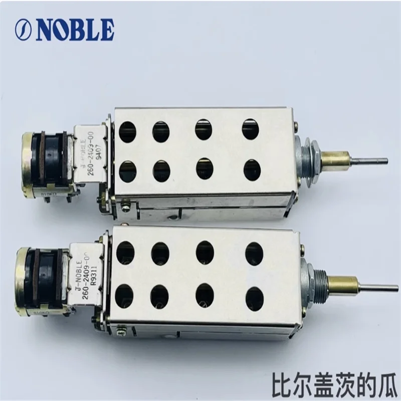 1 PCS NOBLE Japanese rotary band switch with 10 levels balance switching dual axis dual adjustment potentiometer B10K axis lengt
1 PCS NOBLE Japanese rotary band switch with 10 levels balance switching dual axis dual adjustment potentiometer B10K axis lengt