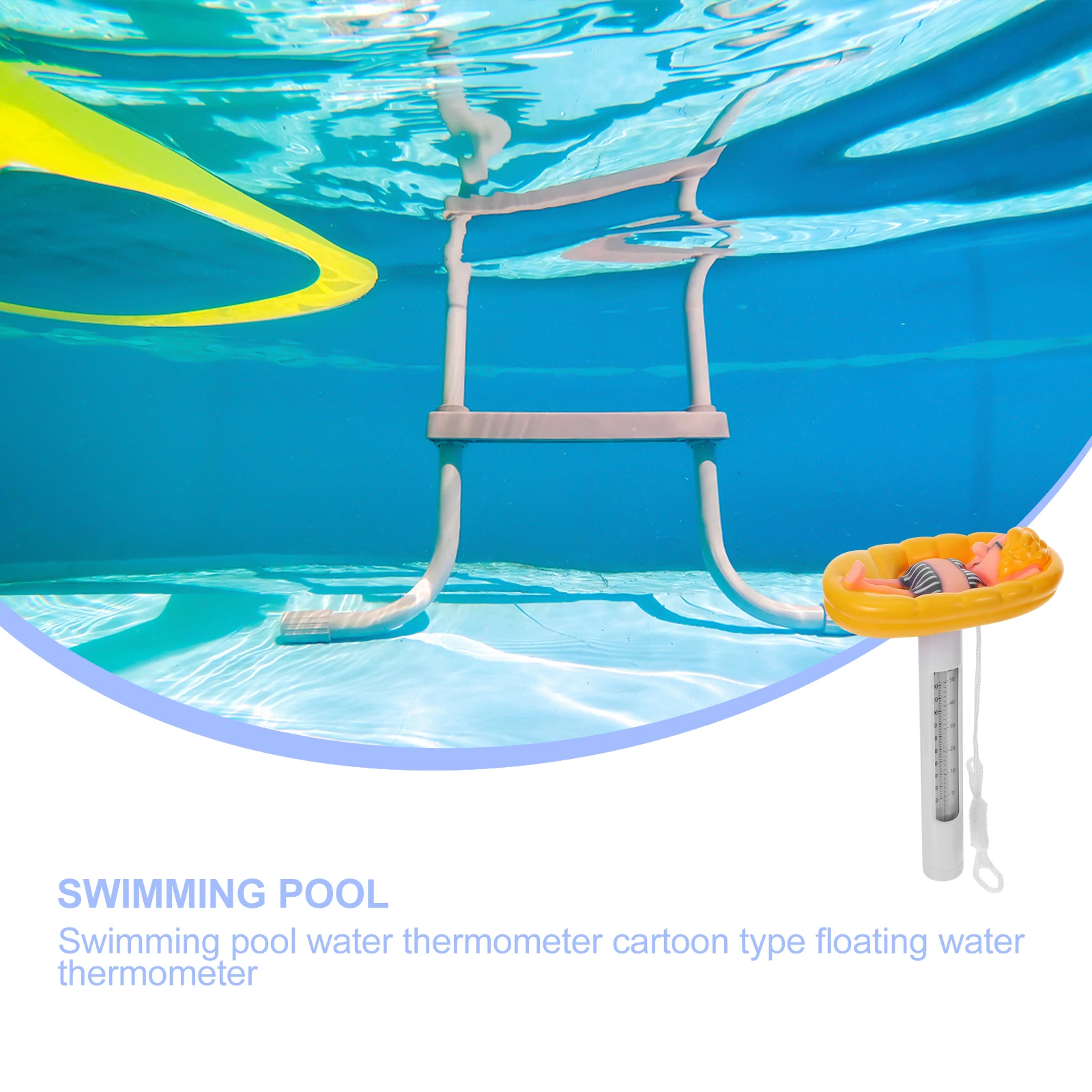 Plastic Water Thermometer Floating Pool Temperature Gauge Fast Baby Kids Safe Dual Display Fahrenheit Celsius Pools
Plastic Water Thermometer Floating Pool Temperature Gauge Fast Baby Kids Safe Dual Display Fahrenheit Celsius Pools