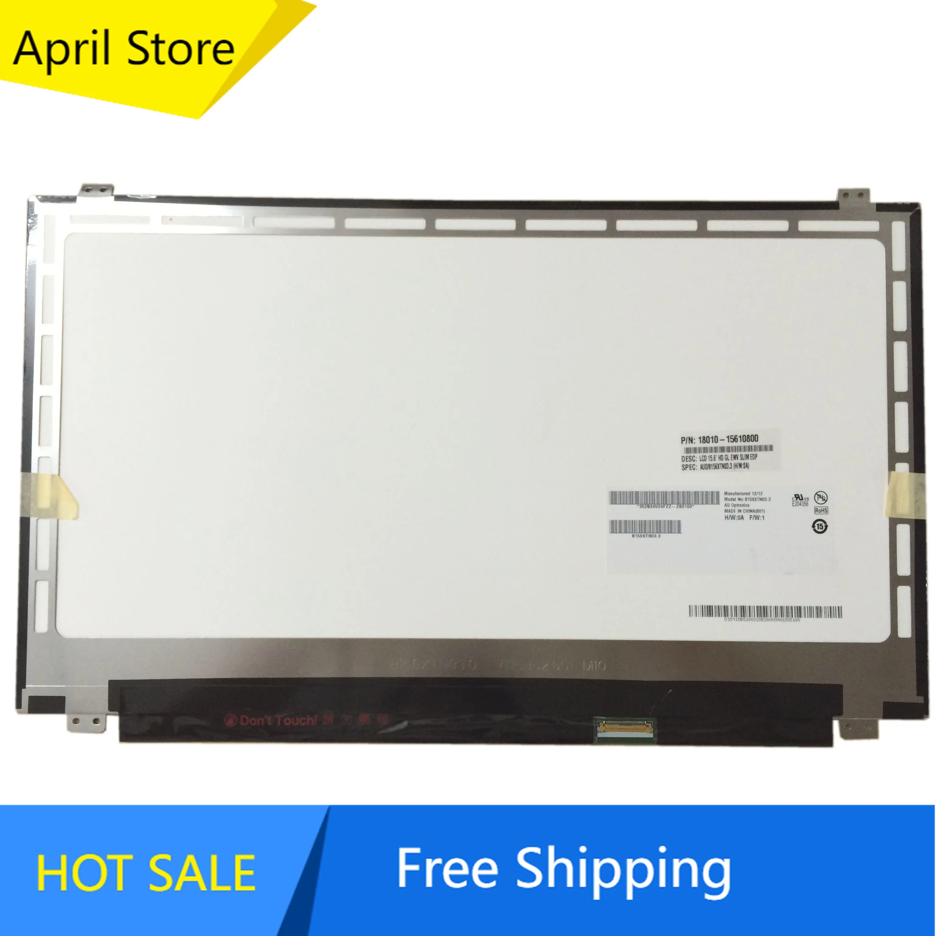 B156XTN03.3 fit NT156WHM-N12 LP156WHU-TPA1 B156XW04 V.8 LP156WHB TPD1 B156XW04 V.7 LTN156AT31 Laptop LCD screen EDP 30 PIN
B156XTN03.3 fit NT156WHM-N12 LP156WHU-TPA1 B156XW04 V.8 LP156WHB TPD1 B156XW04 V.7 LTN156AT31 Laptop LCD screen EDP 30 PIN