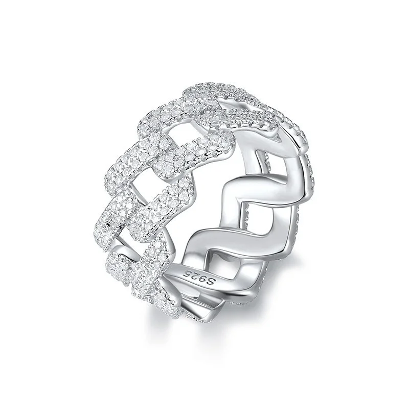 ZFSILVER 925 Серебряное модное роскошное трендовое кольцо с квадратной цепочкой D из муассанита для очаровательных женщин, ювелирные изделия для свадебной вечеринки, подарок R21081
ZFSILVER 925 Серебряное модное роскошное трендовое кольцо с квадратной цепочкой D из муассанита для очаровательных женщин, ювелирные изделия для свадебной вечеринки, подарок R21081