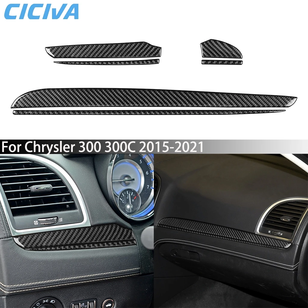 For Chrysler 300 300C 2015-2021 Carbon Fiber Center Console Dashboard Panel Interior Car Accessories Cover Stickers Auto Trim
For Chrysler 300 300C 2015-2021 Carbon Fiber Center Console Dashboard Panel Interior Car Accessories Cover Stickers Auto Trim