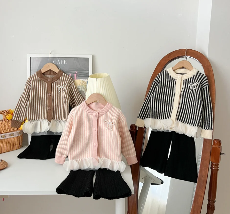 New Baby Girls Winter Sets, Knitting Cardigan +Pants , Princess Sweet Suits 2-6T
New Baby Girls Winter Sets, Knitting Cardigan +Pants , Princess Sweet Suits 2-6T