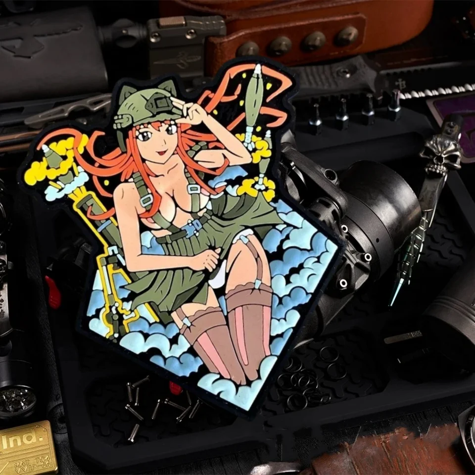 Sexy Bikini Girls PVC Tactical Patch Hook&Loop Emblem Military Anime Girl Army Morale Badge Armband Clothes Backpack Stickers
Sexy Bikini Girls PVC Tactical Patch Hook&Loop Emblem Military Anime Girl Army Morale Badge Armband Clothes Backpack Stickers