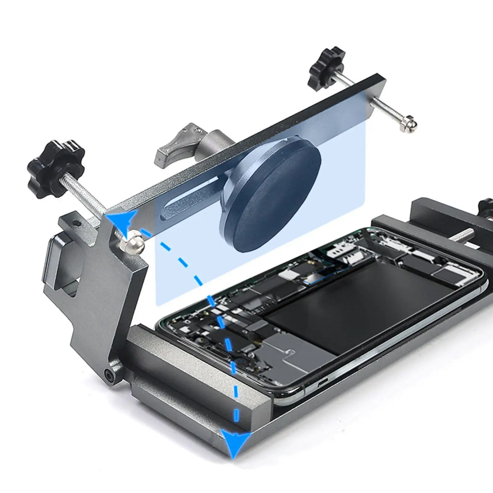 Инструмент для разделения экрана телефона. Приспособление для ремонта телефона из алюминиевого сплава. Инструмент для снятия экрана мобильных телефонов. Простой в использовании с присоской.
Инструмент для разделения экрана телефона. Приспособление для ремонта телефона из алюминиевого сплава. Инструмент для снятия экрана мобильных телефонов. Простой в использовании с присоской.