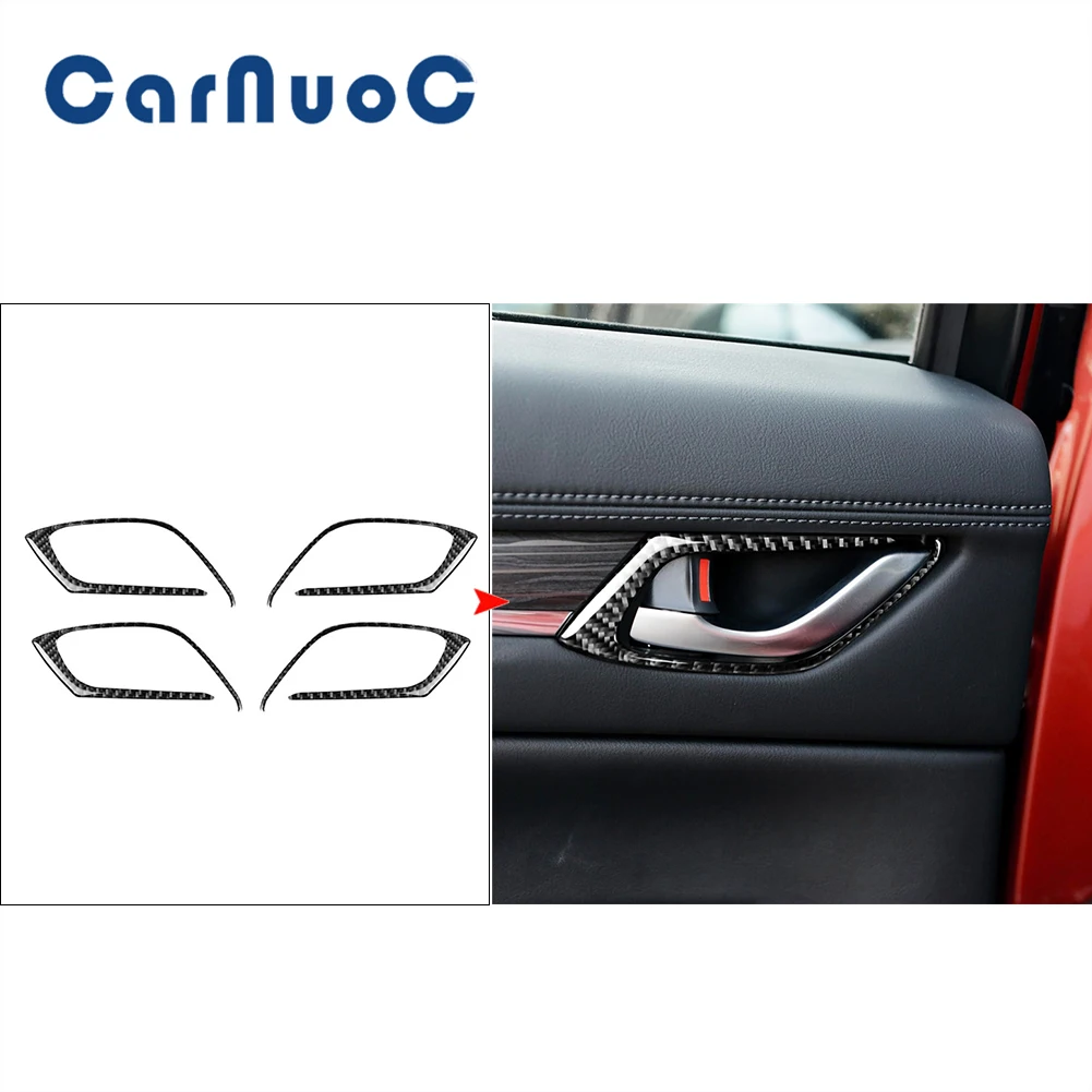 4pcs/set For Mazda CX-5 2017 2018 Door Handle Panel Decorative Cover Trim Strips Car Carbon Fiber Interior Stickers Accessories
4pcs/set For Mazda CX-5 2017 2018 Door Handle Panel Decorative Cover Trim Strips Car Carbon Fiber Interior Stickers Accessories