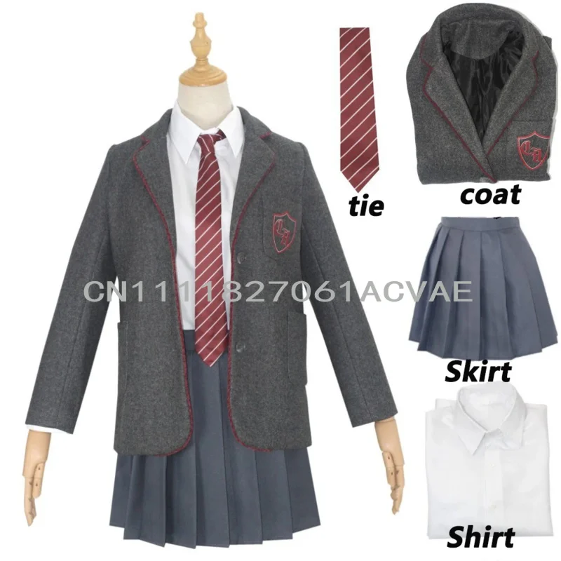 Movie Matilda Cosplay Costume School Uniform Coat Skirt Tie Roald Dahl’s Matilda Cosplay Halloween School Suits for Kids Girls @
Movie Matilda Cosplay Costume School Uniform Coat Skirt Tie Roald Dahl’s Matilda Cosplay Halloween School Suits for Kids Girls @