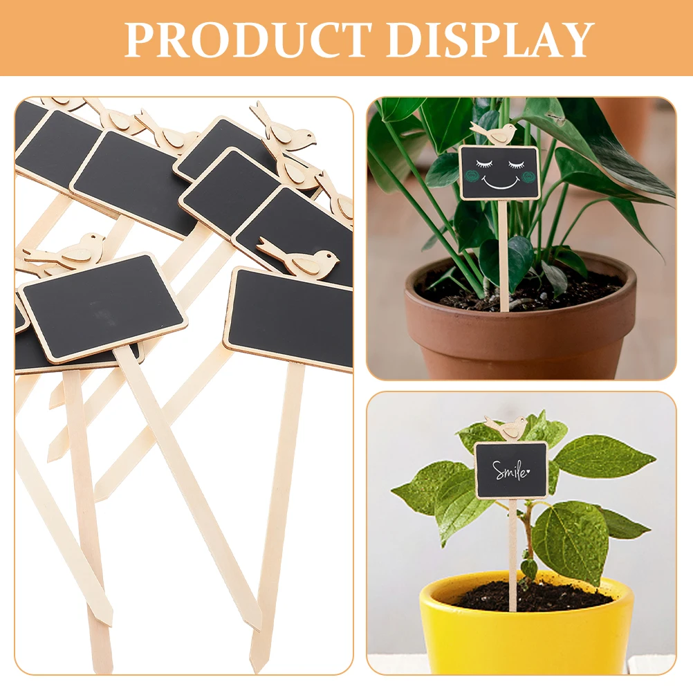 10 Pcs Mini Blackboard Plant Labels Durable Garden Tags Identification Stakes Reusable Chalkboard Markers For Potted Plants
10 Pcs Mini Blackboard Plant Labels Durable Garden Tags Identification Stakes Reusable Chalkboard Markers For Potted Plants