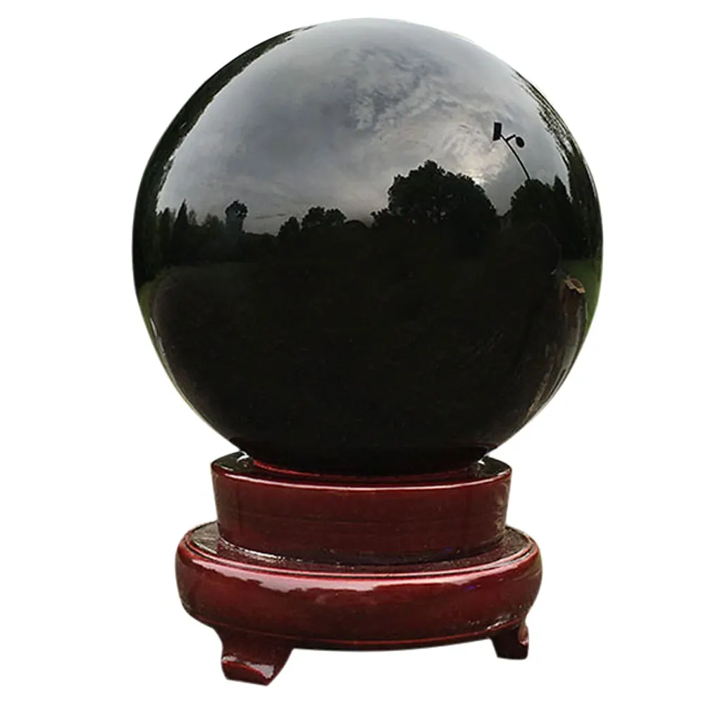1 set Black Crystal Ball With Stand Small Sphere Decorative Craft For Home Office Bedroom Tabletop Decoration Gift
1 set Black Crystal Ball With Stand Small Sphere Decorative Craft For Home Office Bedroom Tabletop Decoration Gift