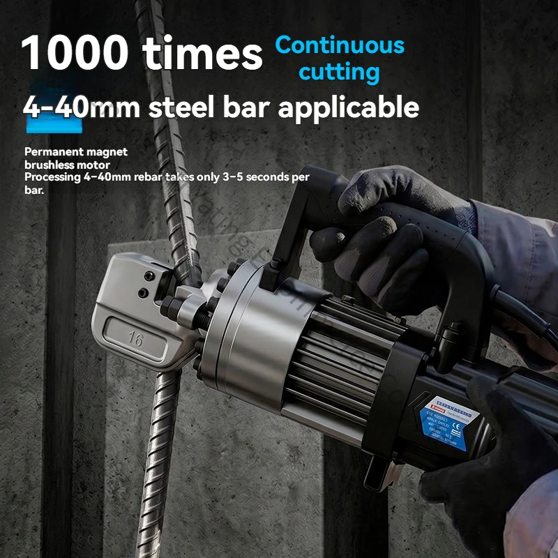 New Rebar Cutter Portable 25mm Electric Steel Bar Cutting Machine, Hydraulic Steel Bar Cutting Machine Small Rebar Cutter
New Rebar Cutter Portable 25mm Electric Steel Bar Cutting Machine, Hydraulic Steel Bar Cutting Machine Small Rebar Cutter