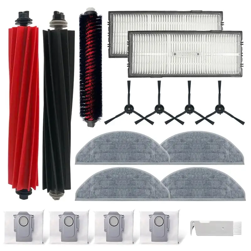AA81-Main Side Brush Accessories Kit Filter Mop Dust Bag Replacement For Roborock S8 Pro Ultra /S8+/S8 Robot
AA81-Main Side Brush Accessories Kit Filter Mop Dust Bag Replacement For Roborock S8 Pro Ultra /S8+/S8 Robot