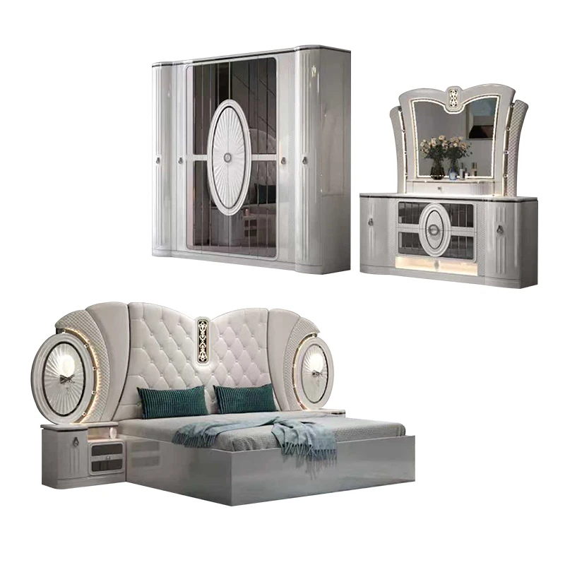 &Chambre a Coucher Complet Luxury Bedroom Furniture Set king Size Bed Room Wooden Frame Double Turkish Modern Home Bedroom Sets
&Chambre a Coucher Complet Luxury Bedroom Furniture Set king Size Bed Room Wooden Frame Double Turkish Modern Home Bedroom Sets