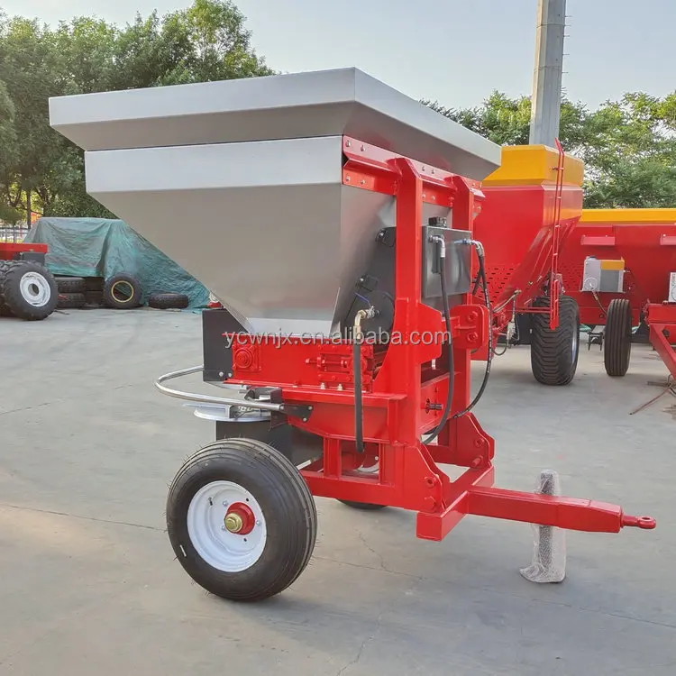 High Quality Fertilizer Spreader Cart Fertilizer Distributor Large Volume Multi Scenario Application Agricultural ManureSpreader