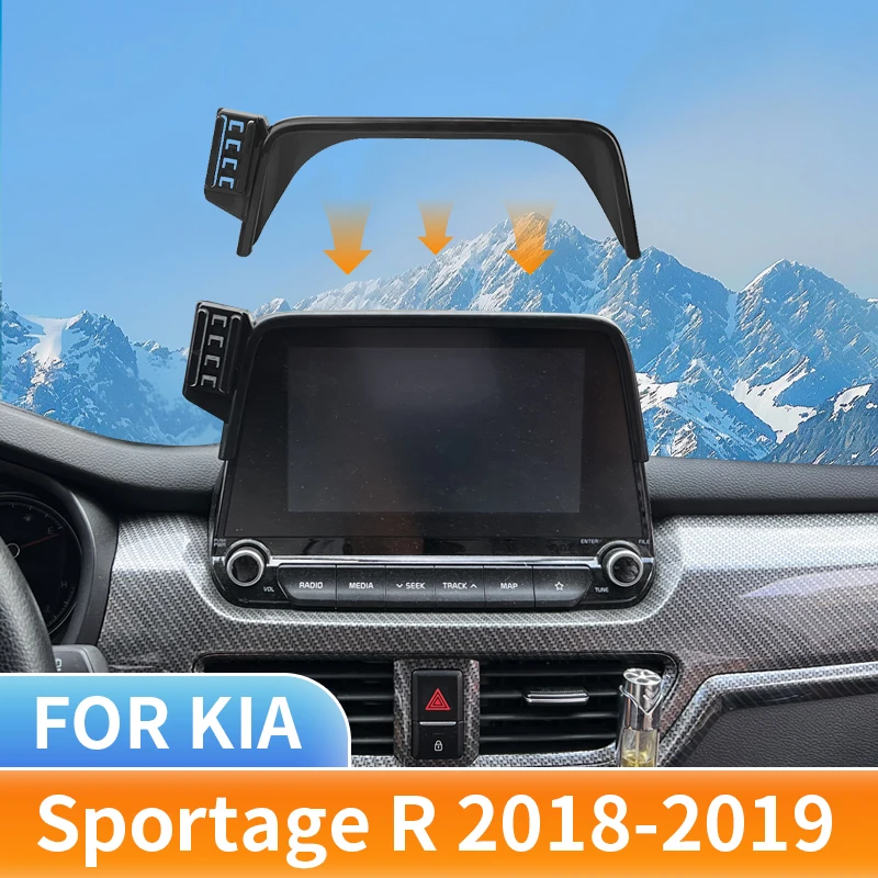 For Kia Sportage R 2018-2019 Multimedia Screen Fixed Base Special Bracket Wireless Charging Mobile Phone Holder Car Accessories
For Kia Sportage R 2018-2019 Multimedia Screen Fixed Base Special Bracket Wireless Charging Mobile Phone Holder Car Accessories