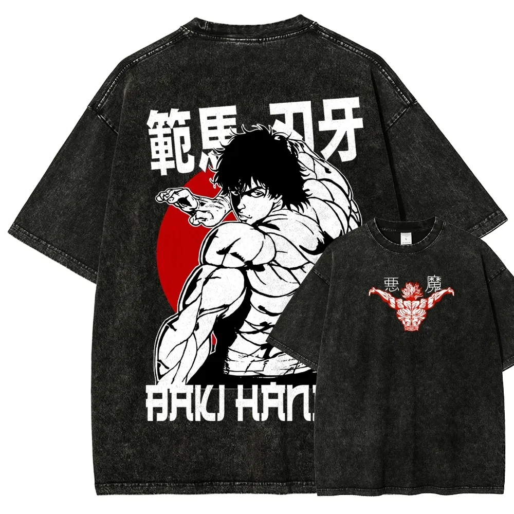 Футболка унисекс Baki The Grappler Hanma Baki из винтажного выстиранного хлопка, летняя, оверсайз, уличный стиль, с коротким рукавом, аниме, коллекция 2026
Футболка унисекс Baki The Grappler Hanma Baki из винтажного выстиранного хлопка, летняя, оверсайз, уличный стиль, с коротким рукавом, аниме, коллекция 2026