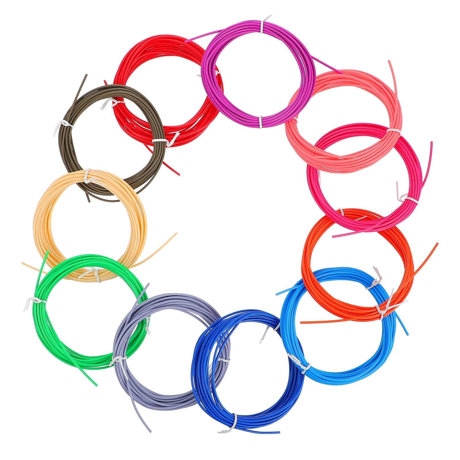 20 Pcs 3D Printing Pen Refills Multicolor Polypropylene Accessories for 3D Printer Filaments Supplies
20 Pcs 3D Printing Pen Refills Multicolor Polypropylene Accessories for 3D Printer Filaments Supplies