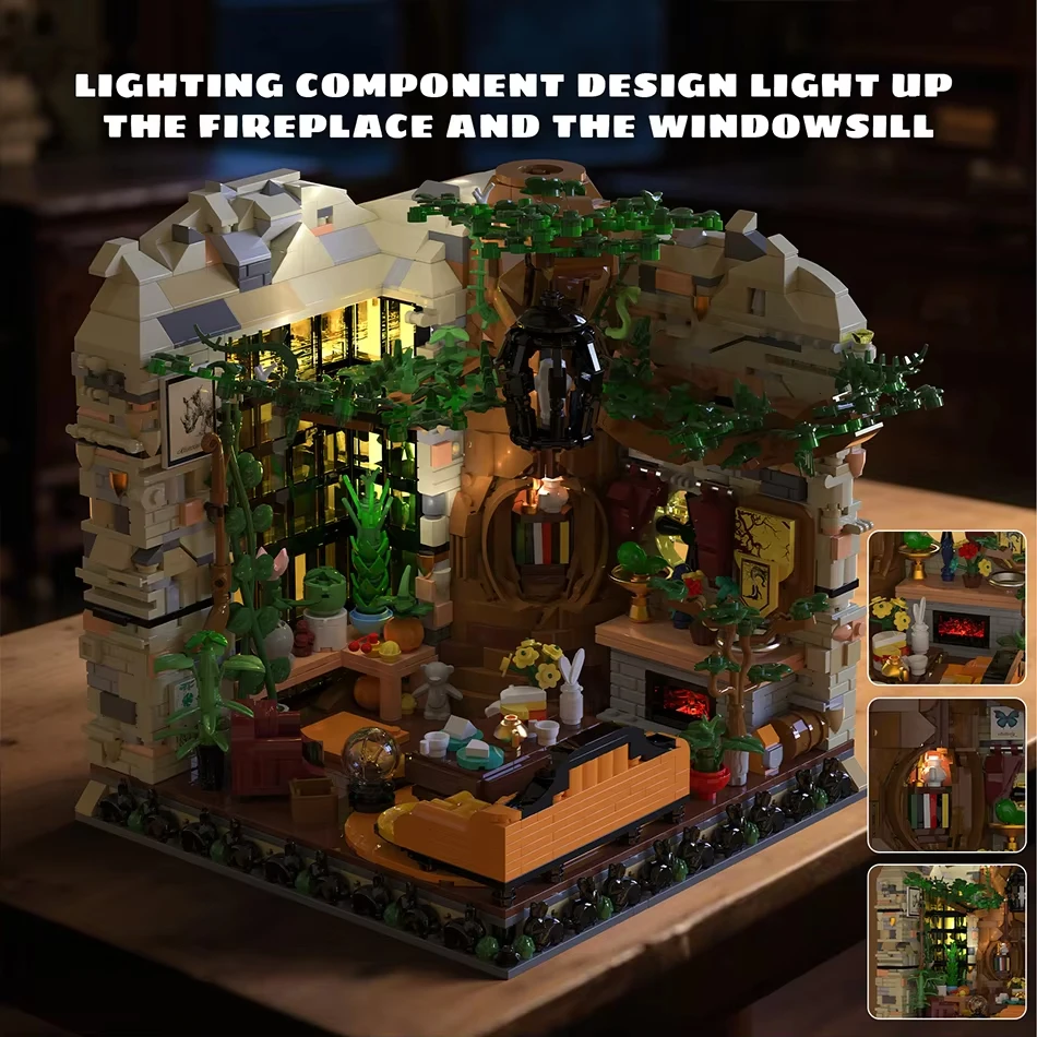 Magic School Common Room House Corner Sofa Plants Construction Building Blocks NO.66138 Assembly Bricks Toys for Kids Gift
Magic School Common Room House Corner Sofa Plants Construction Building Blocks NO.66138 Assembly Bricks Toys for Kids Gift